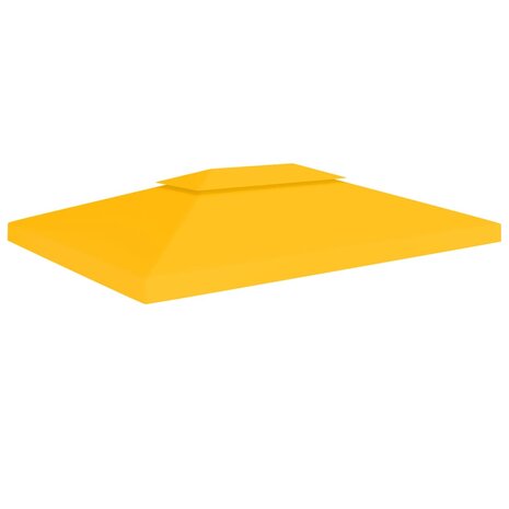 Prieeldak 2-laags 310 g/m² 4x3 m geel 1