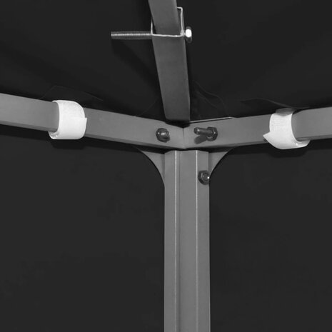 Prieeldak 270 g/m² 3x3 m zwart 3
