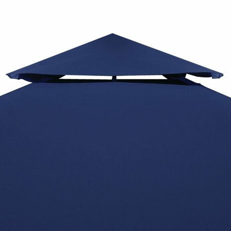 Prieeldak 2-laags 4x3m 310 g/m² blauw 3