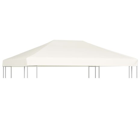 Prieeldak 310 g/m² 4x3 m crèmewit 1