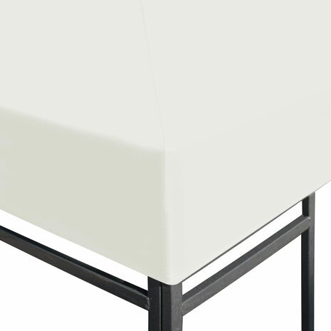 Prieeldak 310 g/m² 4x3 m crèmewit 3