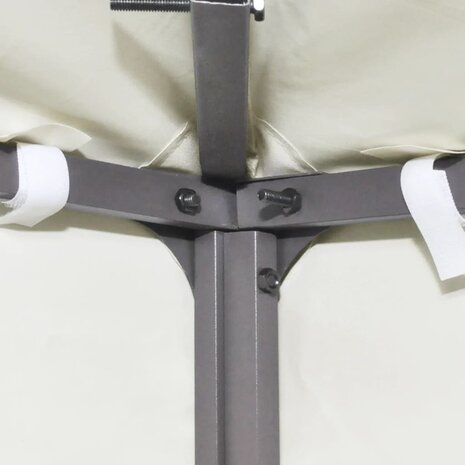 Prieeldak 310 g/m² 4x3 m crèmewit 4