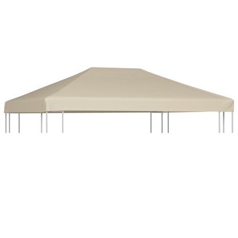 Prieeldak 310 g/m² 4x3 m beige 1