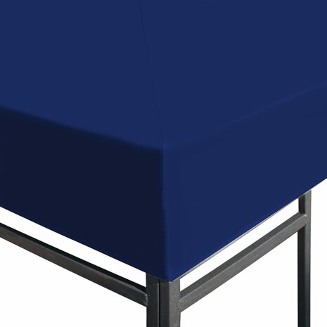 Prieeldak 310 g/m² 4x3 m blauw 3