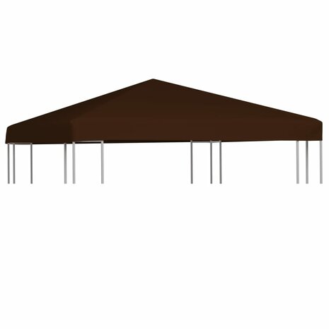 Prieeldak 310 g/m² 3x3 m bruin 1