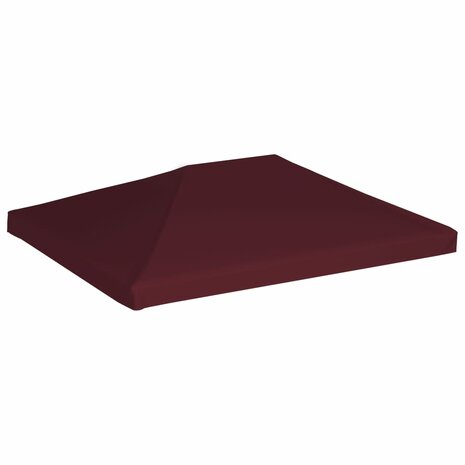 Prieeldak 310 g/m² 3x4 m bordeaux 2