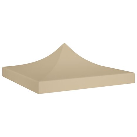Partytentdak 270 g/m² 3x3 m beige 1