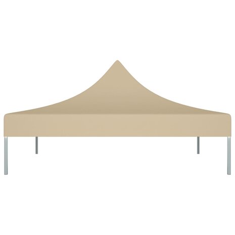 Partytentdak 270 g/m² 3x3 m beige 3