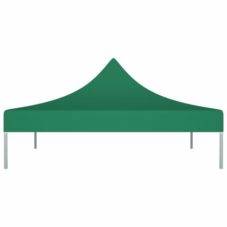 Partytentdak 270 g/m² 3x3 m groen 3