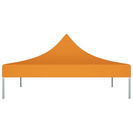 Partytentdak 270 g/m² 3x3 m oranje 3