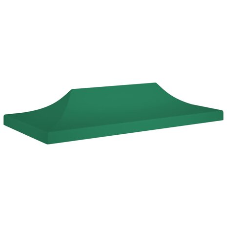 Partytentdak 270 g/m² 6x3 m groen 1