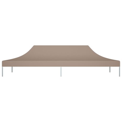 Partytentdak 270 g/m² 6x3 m taupe 3