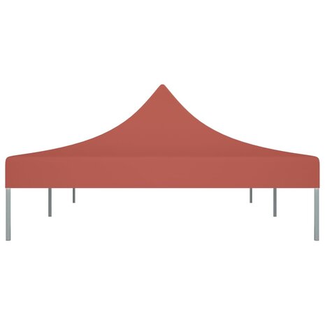 Partytentdak 270 g/m² 6x3 m terracotta 4