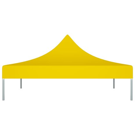 Partytentdak 270 g/m² 2x2 m geel  3