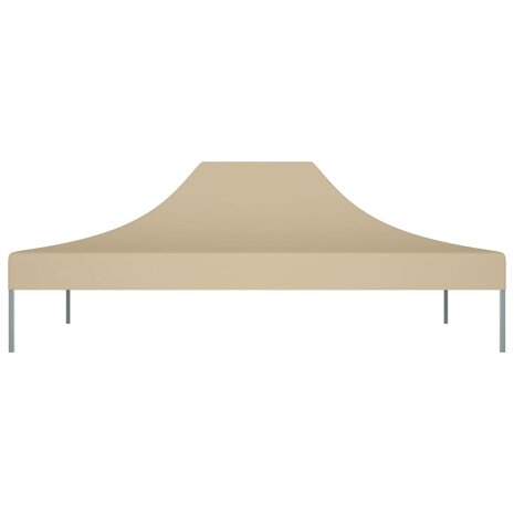 Partytentdak 270 g/m² 4x3 m beige 3
