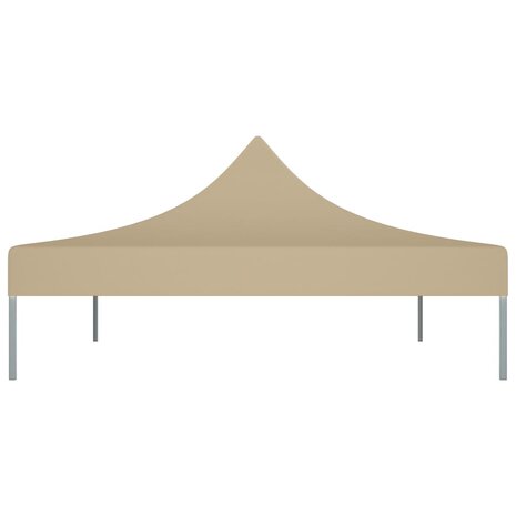 Partytentdak 270 g/m² 4x3 m beige 4