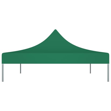 Partytentdak 270 g/m² 4x3 m groen 4