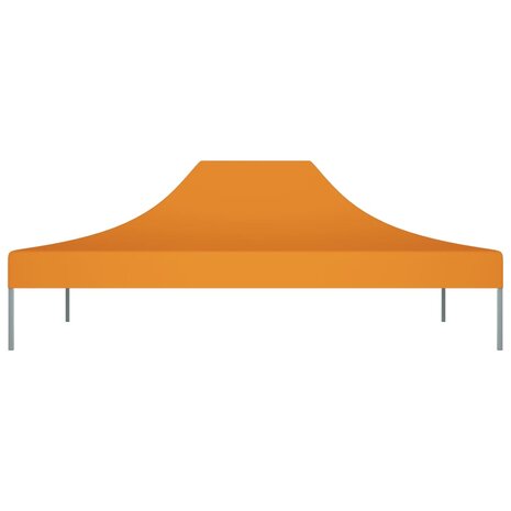 Partytentdak 270 g/m² 4x3 m oranje 3