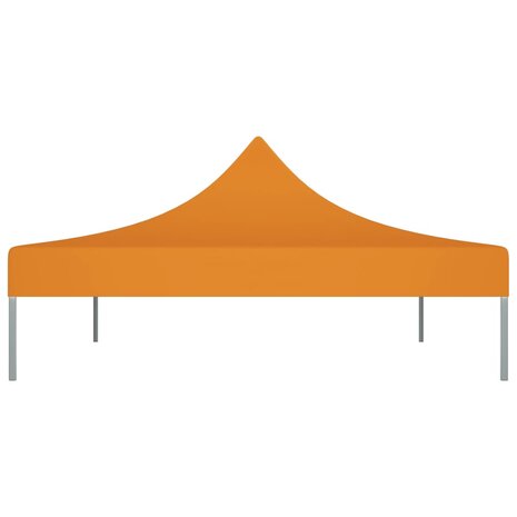 Partytentdak 270 g/m² 4x3 m oranje 4
