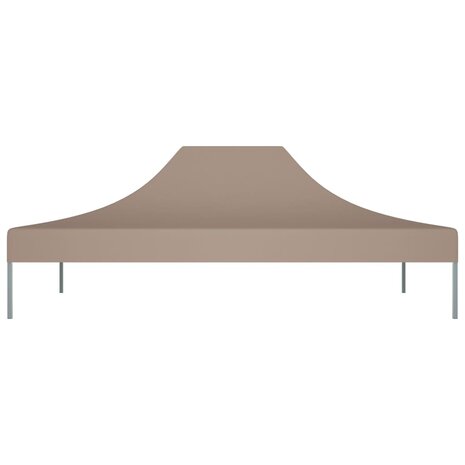 Partytentdak 270 g/m² 4x3 m taupe 3