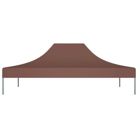 Partytentdak 270 g/m² 4x3 m bruin 3
