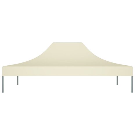 Partytentdak 270 g/m² 4,5x3 m crèmekleurig 3