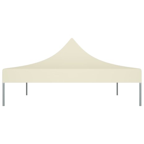 Partytentdak 270 g/m² 4,5x3 m crèmekleurig 4
