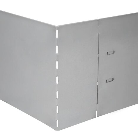 10 st Grasboord flexibel 100x14 cm gegalvaniseerd staal 5