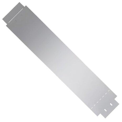 Grasboorden 10 st 100x20 cm gegalvaniseerd staal 3