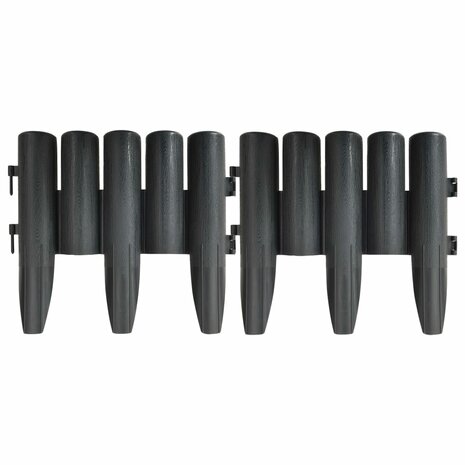 Gazonranden 36 st 10 m PP antracietkleurig 4