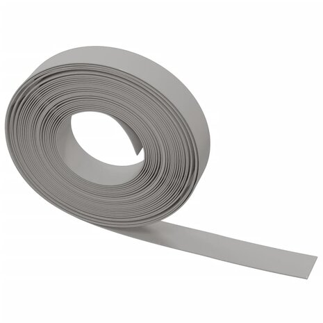 Tuinranden 3 st 10 m 10 cm polyetheen grijs 4