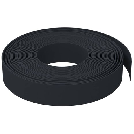 Tuinranden 2 st 10 m 10 cm polyetheen zwart 4