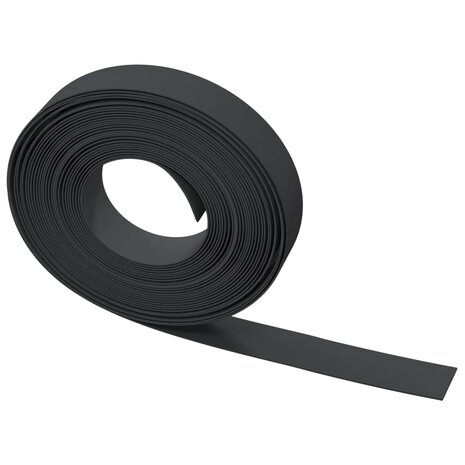 Tuinranden 2 st 10 m 10 cm polyetheen zwart 5