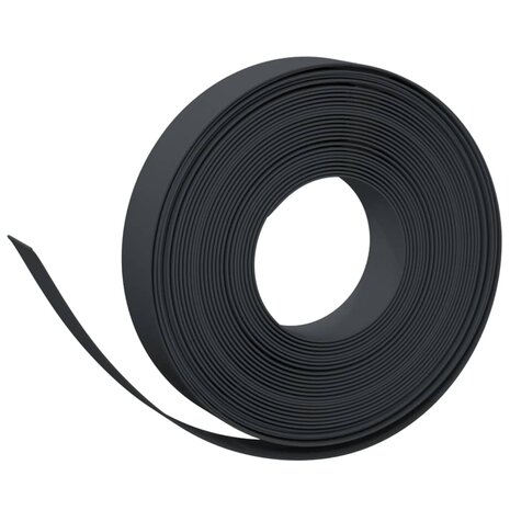 Tuinranden 5 st 10 m 10 cm polyetheen zwart 3