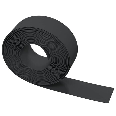 Tuinranden 2 st 10 m 20 cm polyetheen zwart 5
