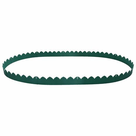 Gazonranden 10 st 65x15 cm PP groen 4