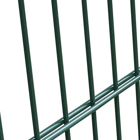 Poort dubbelstaafmat (enkel) 106x130 cm groen 5