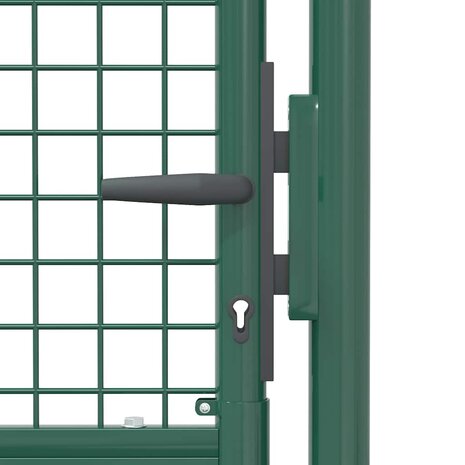 Poort 100x75 cm staal groen 6