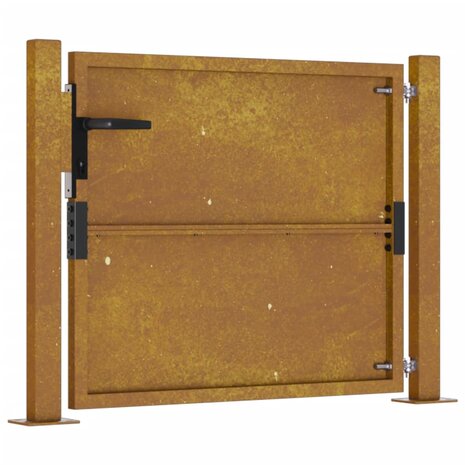 Poort 105x80 cm cortenstaal 5
