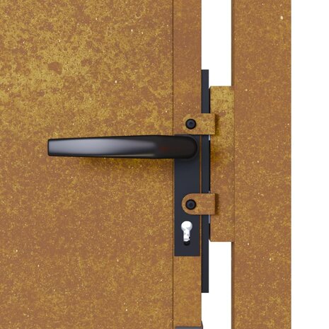 Poort 105x80 cm cortenstaal 9