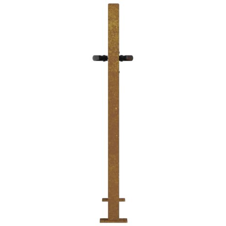 Poort 105x105 cm cortenstaal 6
