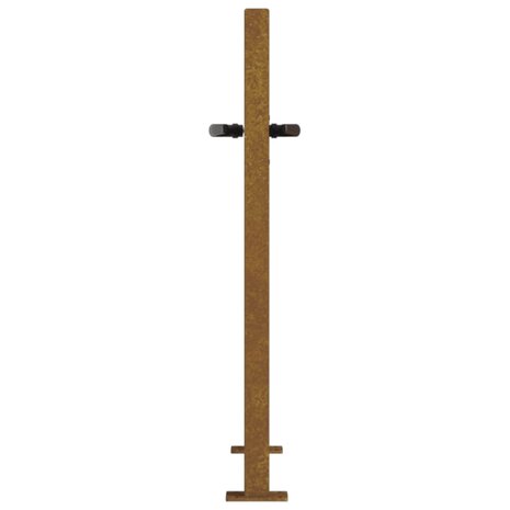 Poort 105x80 cm boomontwerp cortenstaal 5