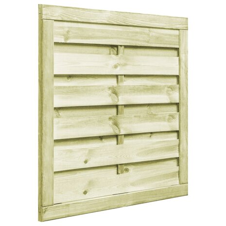 Poort 100x100 cm geïmpregneerd grenenhout groen 3