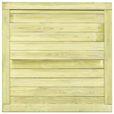 Poort 100x100 cm geïmpregneerd grenenhout 3