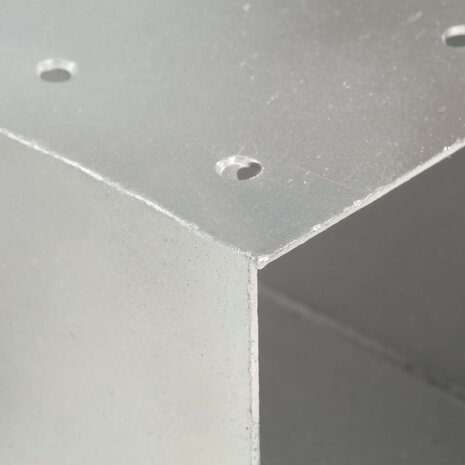 Paalverbinding Y-vorm 81x81 mm gegalvaniseerd metaal 4