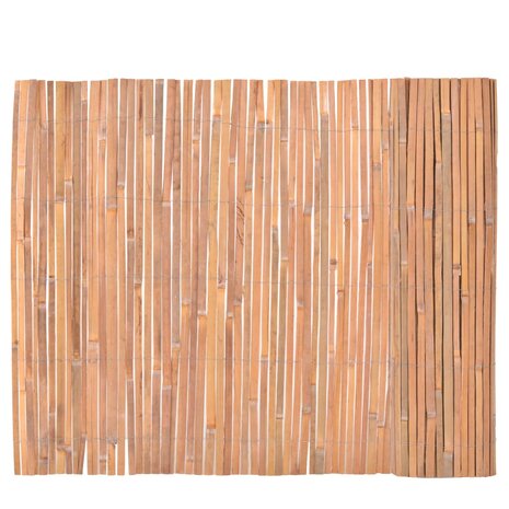 Schermen 2 st 100x400 cm bamboe 4