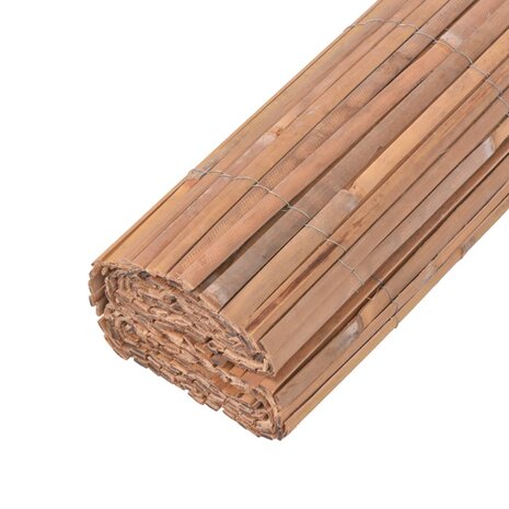 Schermen 2 st 100x400 cm bamboe 7