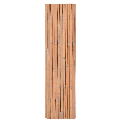 Schermen 2 st 100x400 cm bamboe 8