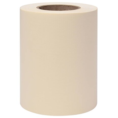 Tuinscherm 35x0,19 m PVC crème 4
