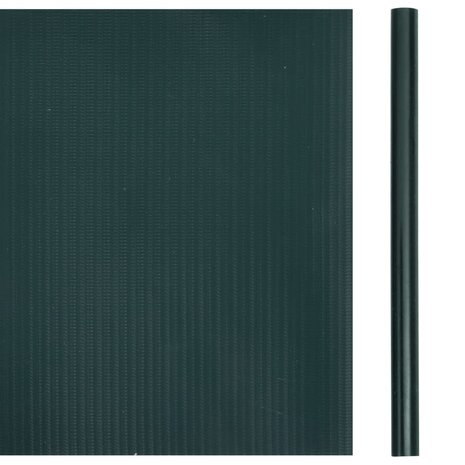 Tuinscherm 35x0,19 m PVC matgroen 3